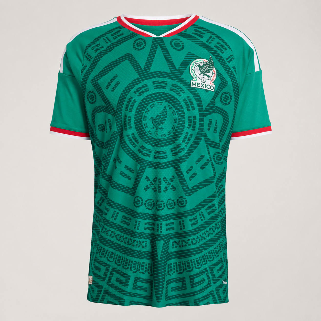 Mexico 26 Home Authentic Jersey