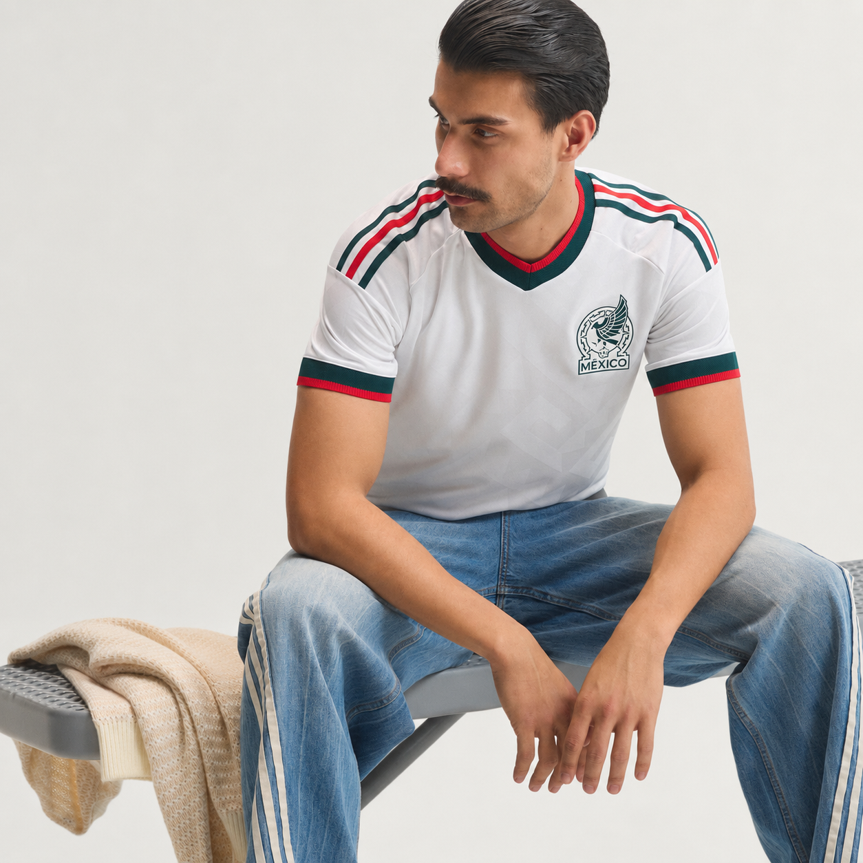 Mexico 26 Away Authentic Jersey
