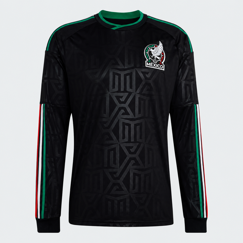 Mexico 26 Third Long Sleeve Jersey